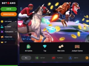 betamo casino screenshot homepagina