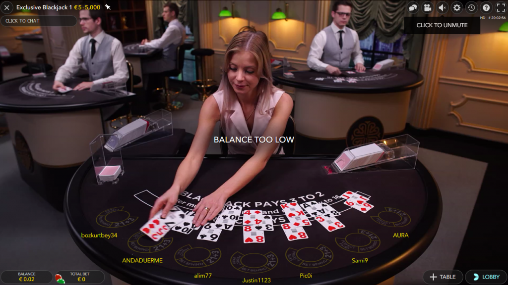afbeelding live blackjack met een vrouw