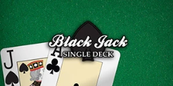afbeelding single deck blackjack